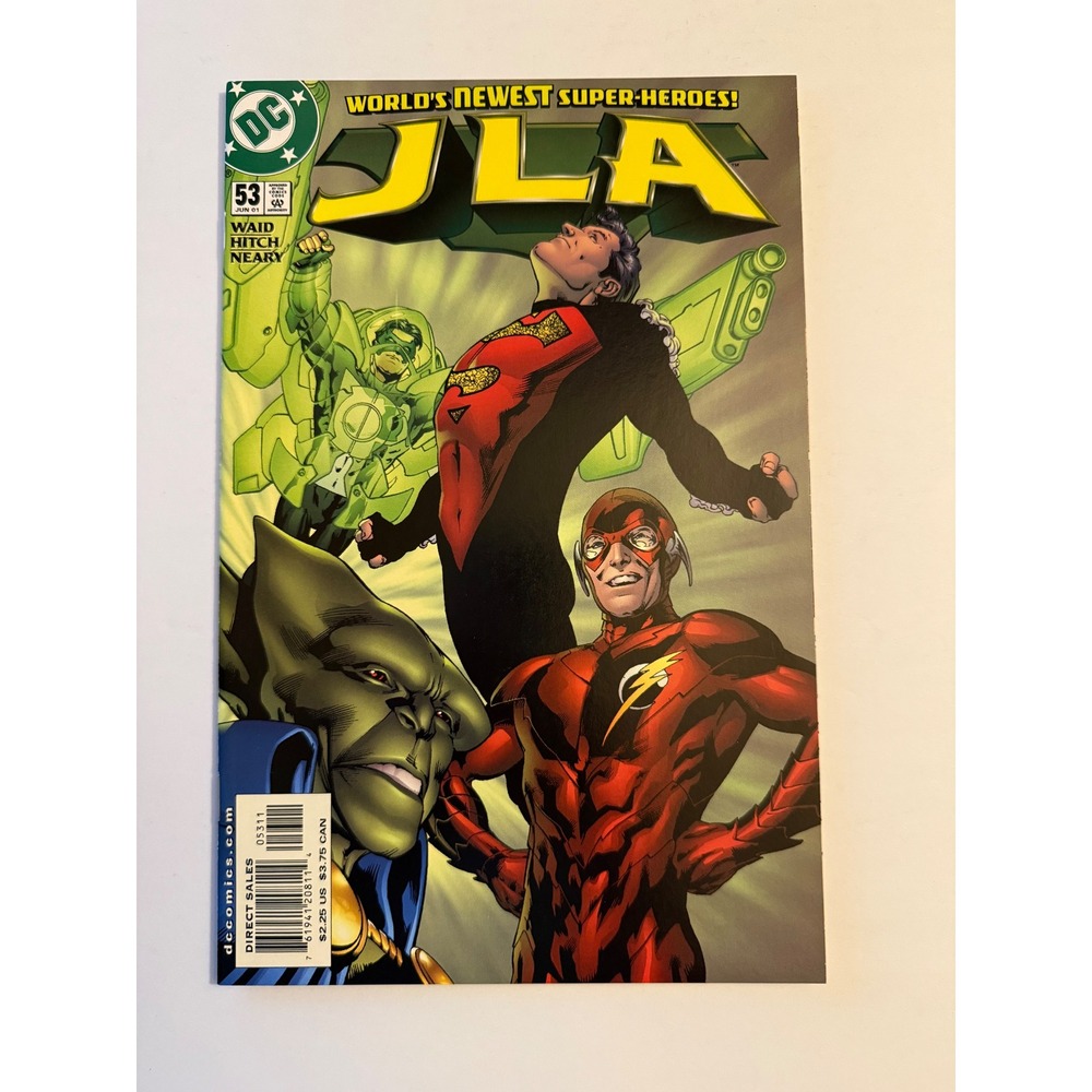 DC Comics JLA Justice League of America 53 June 2001 Mark Waid Bryan Hitch